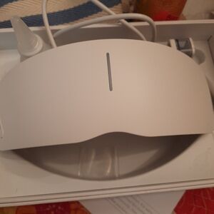White Smart Headset Heated Eye Mask
